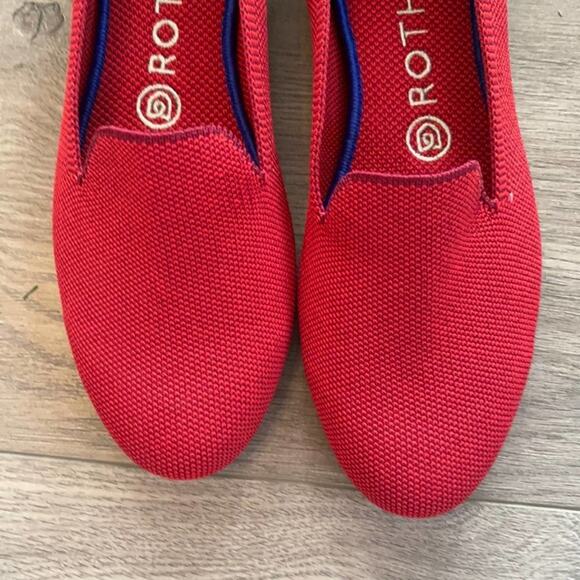 Rothy’s dark red size 5.5 woman’s flat loafers - Picture 3 of 12